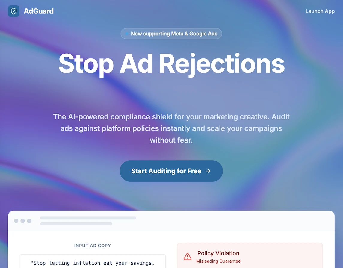 AdGuard policy checker demo
