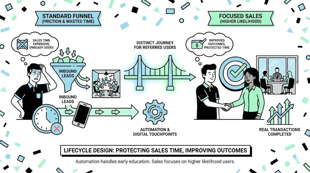 Designing a Referral-Driven Lifecycle Without Breaking Trust visual 5