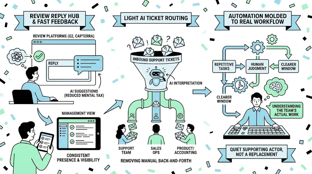 How I Used Simple Automation + AI to Help Our Support Team visual 2