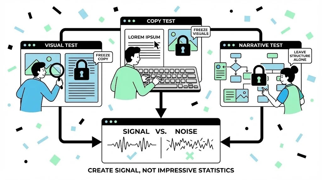 How I Approach Landing Page Testing (Without Overthinking It) visual 3